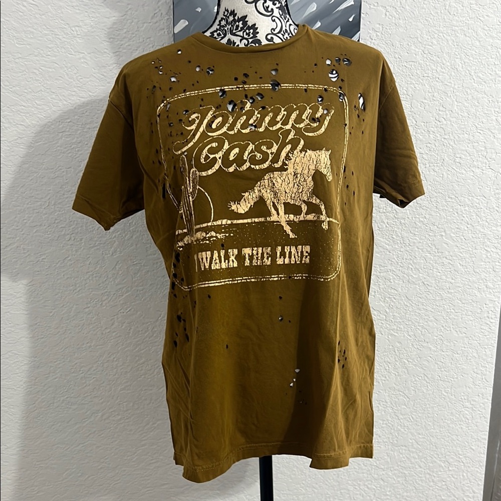 Brown Graphic T-Shirt